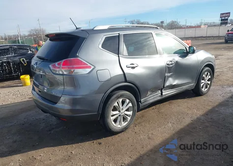2015 Nissan Rogue Sv из США, поврежденный, VIN 5N1AT2ML3FC855368